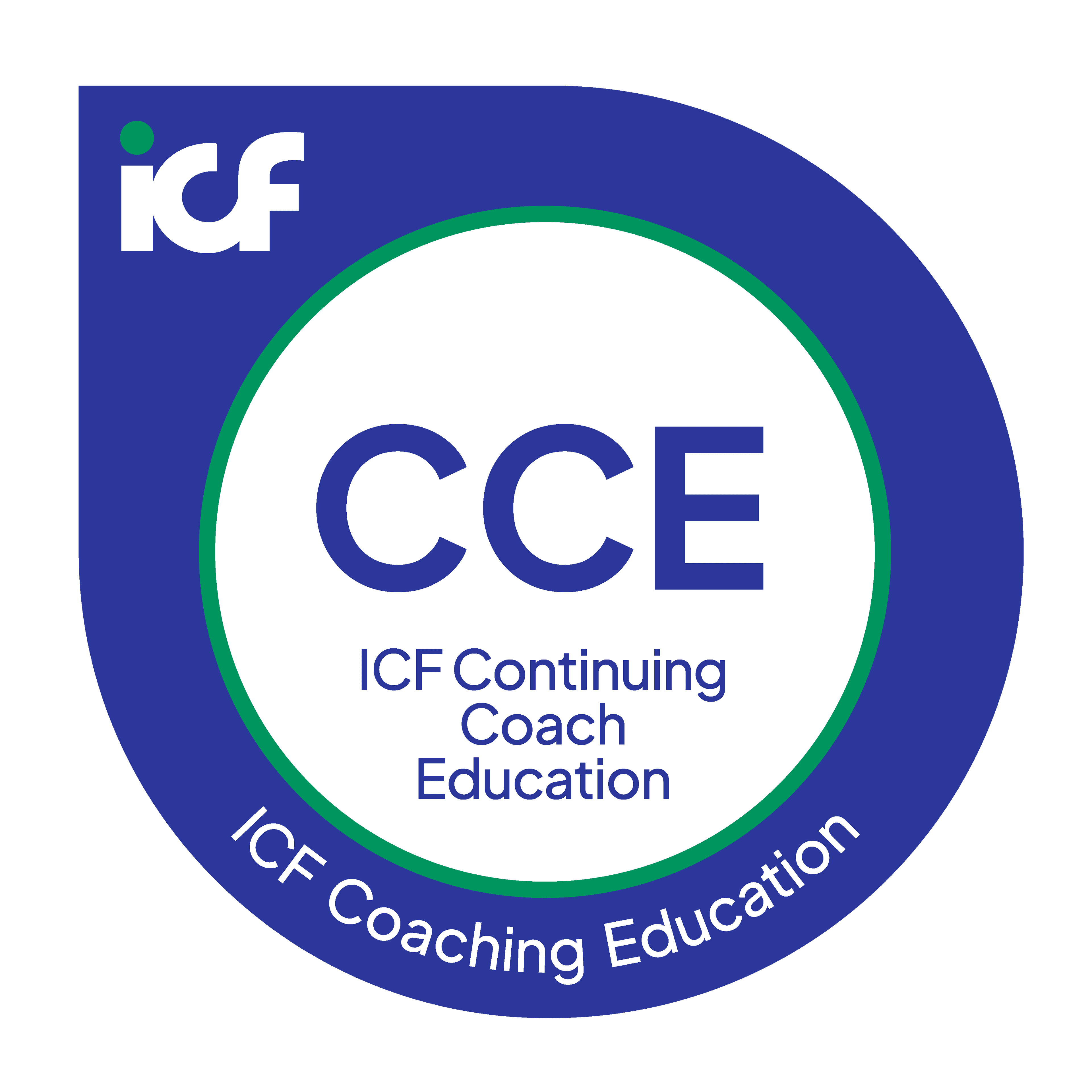 ICF Continuing Coach Education accreditation mark