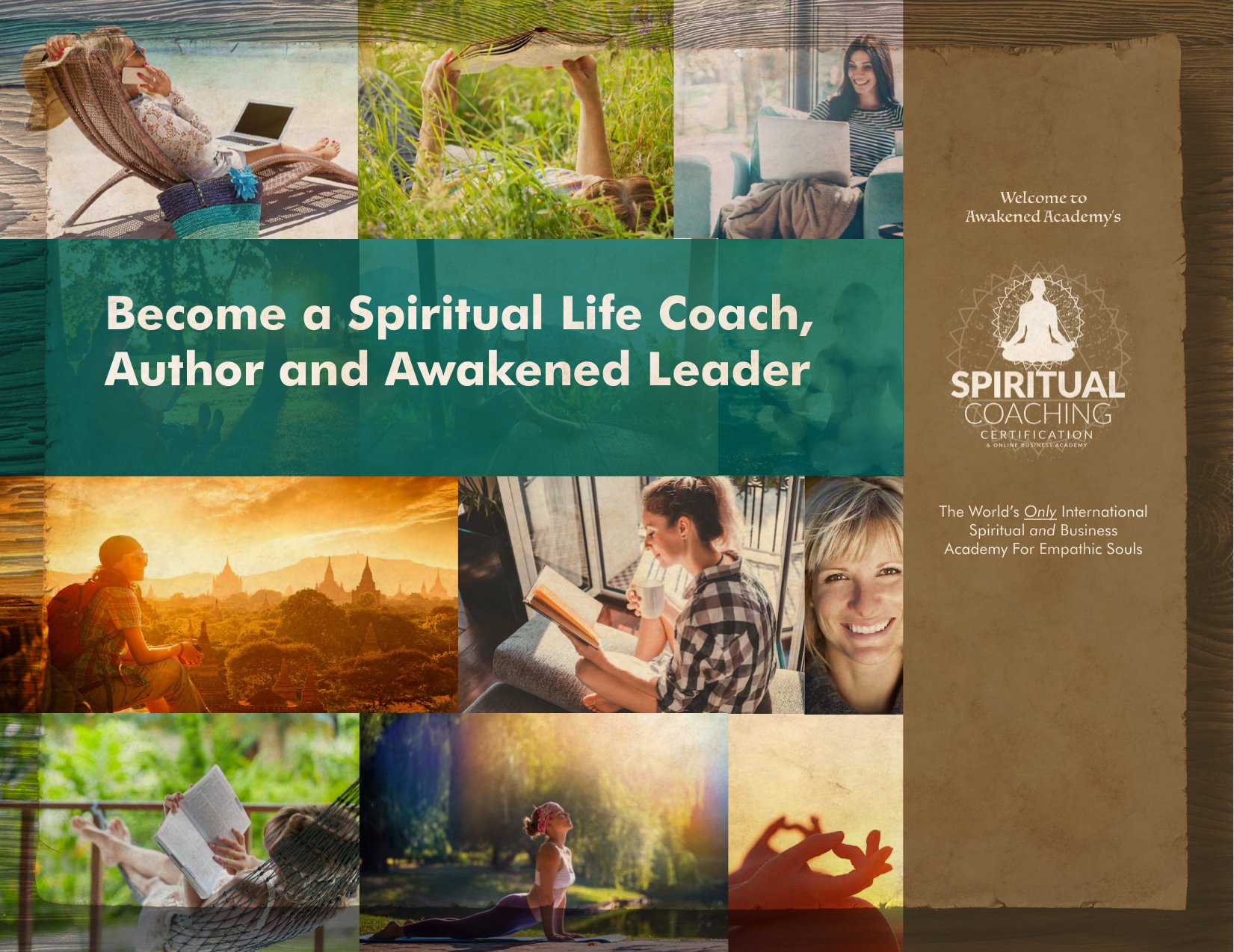 Awakened Academy brochure, page 1 of 46