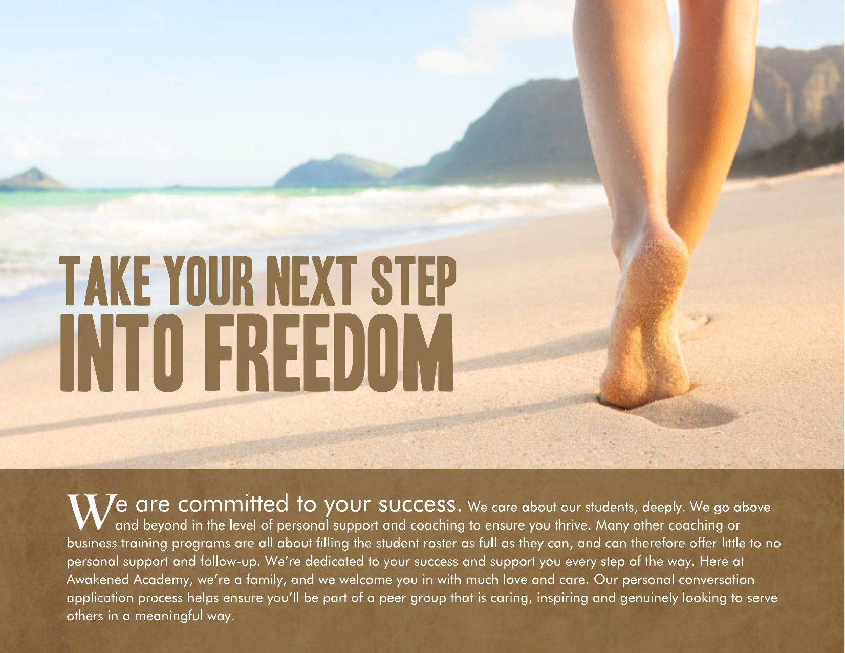 Awakened Academy brochure, page 37 of 46