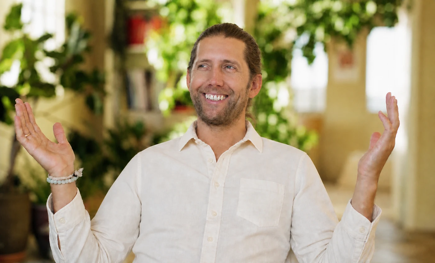 Michael Mackintosh smiling in the approved author portrait