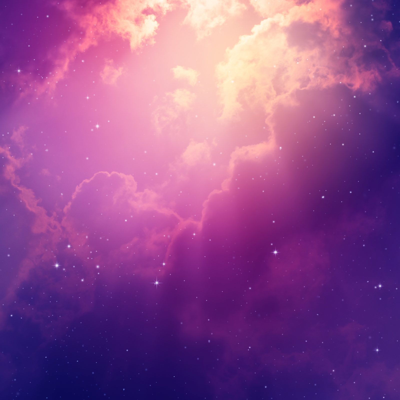 Starlit night sky